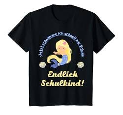 Kinder Meerjungfrau Schultüte für Mädchen Einschulung Schulkind2024 T-Shirt von Mein erster Schultag 2024 Schulanfang Mädchen