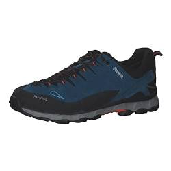 Meindl Herren Wanderschuhe Lite Trail GTX 3966 Blau/Orange 44.5 (UK 10) von Meindl