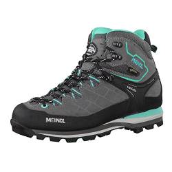 Meindl Unisex Litepeak Lady GTX Trekking-& Wanderstiefel, Grau (Anthrazit/Türkis 31), 38 EU von Meindl