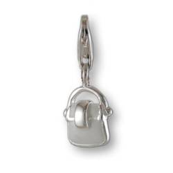 Melina Damen-Charm Anhänger Tasche Emaille 925 Sterling Silber 1801132 von Melina