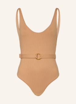 Melissa Odabash Badeanzug St. Tropez braun von Melissa Odabash