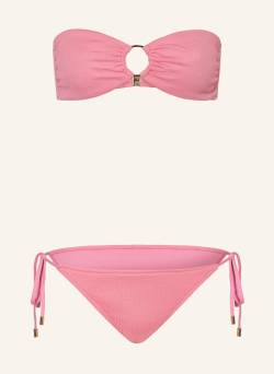 Melissa Odabash Bandeau-Bikini Melbourne pink von Melissa Odabash