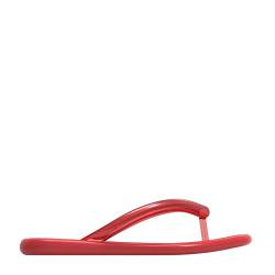 melissa Airbubble Flip Flop Ad, flache Sandalen für Damen, rot, 41/41.5 EU von Melissa