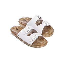 melissa Damen Anuncio ancho Mulas/Zuecos Mujer Blanco Mules Zapatos, White, 37 EU Ballerinas von Melissa