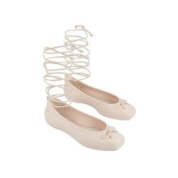 melissa Damen Vicky Ad Ballerinas, beige, 38 EU Schmal von Melissa