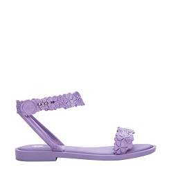 melissa Damen Wave Blossom + Flache Sandale, Lila, 37 EU von Melissa