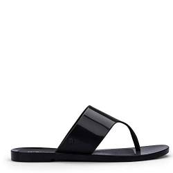 melissa Essential Chic Ad, flache Damen-Sandalen, Schwarz, 41/41.5 EU von Melissa