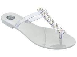 melissa HARMONIC + J. MASKREY AD 52463 SILVER/SILBER 41/42 EUR, durchsichtig, 41/41.5 EU von Melissa