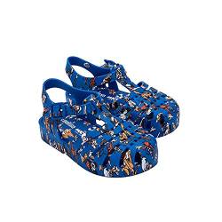 melissa MINI POSSESSION PRINT + MICKEY AND FRIENDS BB, blau, 19/19.5 EU von Melissa