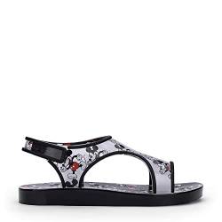 melissa Mini Acqua + Mickey Mouse Inf Flache Sandale, Schwarz, 34 EU von Melissa