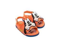 melissa Mini Beach Slide Sandale +, flache Sandalen für Mädchen, orange, 19/19.5 EU von Melissa