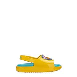 melissa Mini Cloud Slide + BB-Fertigung, gelb, 25/25.5 EU von Melissa