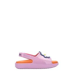 melissa Mini Cloud Slide + Fabula Bb Flache Sandale, Rosa, 27 EU von Melissa