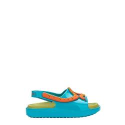 melissa Mini Cloud Slide + Fabula Bb Flache Sandale, blau, 30 EU von Melissa