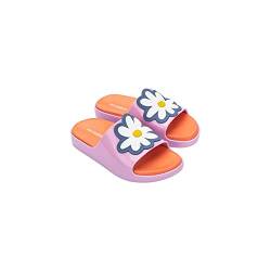 melissa Mini Cloud Slide + Fabula Inf Flache Sandale, Rosa, 32 EU von Melissa