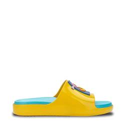 melissa Mini Cloud Slide + Fabula Inf Flache Sandale, gelb, 30 EU von Melissa