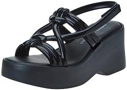 melissa Sand + Salinas Ad, Plattform für Damen, Schwarz, 41/41.5 EU von Melissa