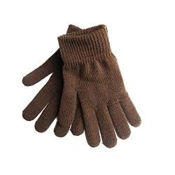 Mellons Winterhandschuhe für Damen und Herren, warm, coffee, Einheitsgröße von Mellons