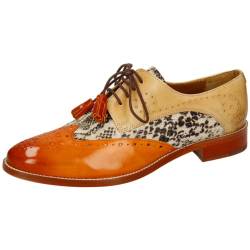 Melvin & Hamilton Derby Schuhe Damen Betty 3 Multi 38 von Melvin & Hamilton