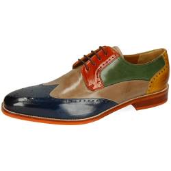 Melvin & Hamilton Derby Schuhe Herren Jeff 14 Multi 43 von Melvin & Hamilton