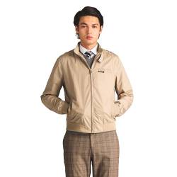 Members Only Herren Original Iconic Racer Jacket Leichte Baumwolljacke, Khaki, Large von Members Only