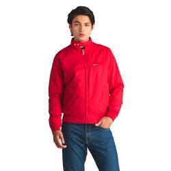 Members Only Herren Original Iconic Racer Jacket Leichte Baumwolljacke, rot, Small von Members Only