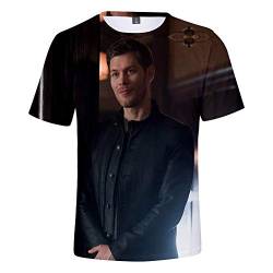 Mempire Niklaus Mikaelson T Shirt Herren Kurzarm Original Hybrid Vampire von Mempire