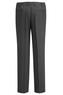 Men Plus Herren große Größen Übergrößen Menswear L-8XL Men+ Hose, Regular Fit, Bundfalten, bis Gr. 35 grau 30 200522170-30 von Men Plus