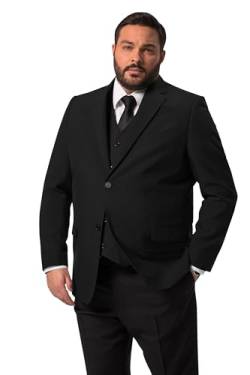 Men Plus Herren große Größen Übergrößen Menswear L-8XL Men+ Sakko Baukasten Malaga, bis 76/36 schwarz 58 830654130-58 von Men Plus