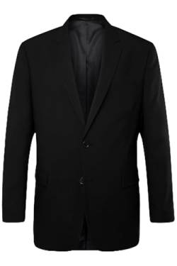 Men Plus Herren große Größen Übergrößen Menswear L-8XL Men+ Sakko Baukasten Malaga, bis 76/36 schwarz 70 830654130-70 von Men Plus