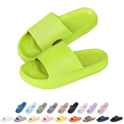 Menore Badelatschen Damen Herren, Badeschlappen Slippers Sommer Cloudyzz Schlappen Hausschuhe Home Slippers rutschfeste Pantoletten Badelatschen Strand Sandale Indoor & Outdoor von Menore