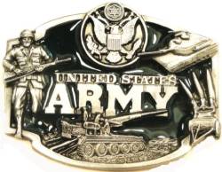 Mensbeltbuckles Gürtelschnalle US Army Metall von Mensbeltbuckles