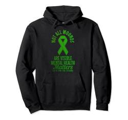 Mental Health Awareness Matters Not All Wound Are Visible Pullover Hoodie von Mental Health Matters - Mental Health Awareness