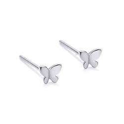Winzige Schmetterling Ohrringe minimalistischen Schmetterling Ohrstecker Mini zierliche kleine Ohrringe für Frauen Mädchen von Meow Star
