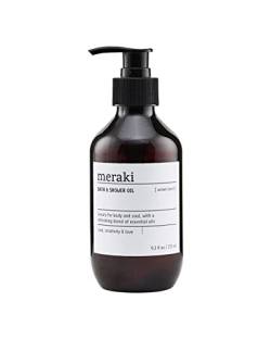 Meraki Velvet Mood Duschöl | Ein ätherisches Öl Angereichert mit Rapsöl und Sonnenblumenöl | Bad-Upgrade mit skandinavischer Ästhetik von Meraki