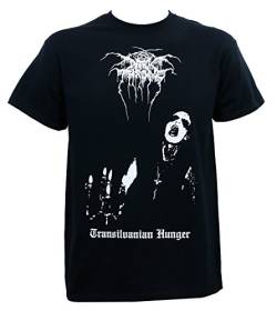 Darkthrone Herren T-Shirt Transilvanian Hunger Schwarz | Lizenziertes Hi Fidelity Merchandise - Schwarz - Mittel von Merch2rock