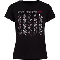Merchcode T-Shirt Merchcode Damen Ladies Backstreet Boys - DNA Album Red Box Tee (1-tlg) von Merchcode