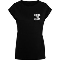 Merchcode T-Shirt Merchcode Damen Ladies Break The Rules 2 T-Shirt (1-tlg) von Merchcode