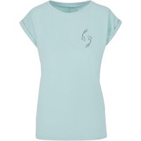 Merchcode T-Shirt Merchcode Damen Ladies Spring - Yin & Jang Fish T-Shirt (1-tlg) von Merchcode