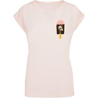 Merchcode T-Shirt Merchcode Damen Ladies Summer - Icecream T-Shirt (1-tlg) von Merchcode