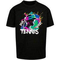 Merchcode T-Shirt Merchcode Herren Tennis Love, Sweat - Heavy Oversize Tee (1-tlg) von Merchcode