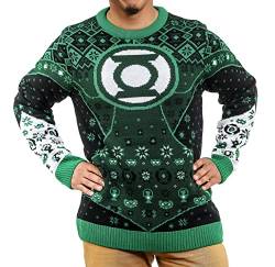 Green Lantern Weihnachtspullover Geschenk für Männer oder Frauen, Mehrfarbig, Large von Merchoid