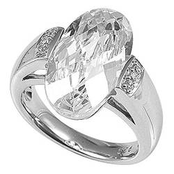 Merii Silber Damen-Ring M0202R/90/03/54 Ringgröße 54/17,2 von Merii