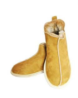 Sale ! Candy Slippers Sheepskin Slippers Chestnut Wool Slippers. Warm & Lovely Genuine Slippers, Perfect for Gift. Ankle Boot Slippers.Schaffell Pantoffeln/Hausschuhe Slipper (41) von Merino Wool Bedding