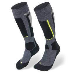 Merino Skisocken - Thermosocken Damen & Herren - extra warme Socken aus Merinowolle - Gr. 35-38 von Merino & More