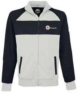 Meroncourt Herren Men's Operative Track Jacket Trainingsjacke, weiß, XL von Meroncourt