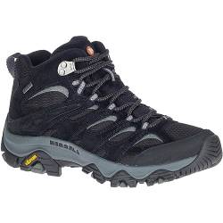 Merrell Damen Moab 3 Mid GTX Wanderstiefel, Black/Grey, 37 EU von Merrell