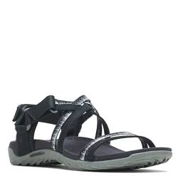 Merrell Damen Terran 3 CUSH Lattice Sport Sandal, Black, 37 EU von Merrell