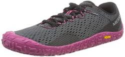 Merrell Damen Vapor Glove 6 Sneaker, Granite/Fuchsia, 37.5 EU von Merrell