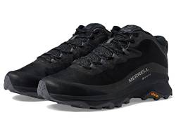 Merrell Herren Moab Speed Mid Bootsschuh, Black Asphalt, 47 EU von Merrell